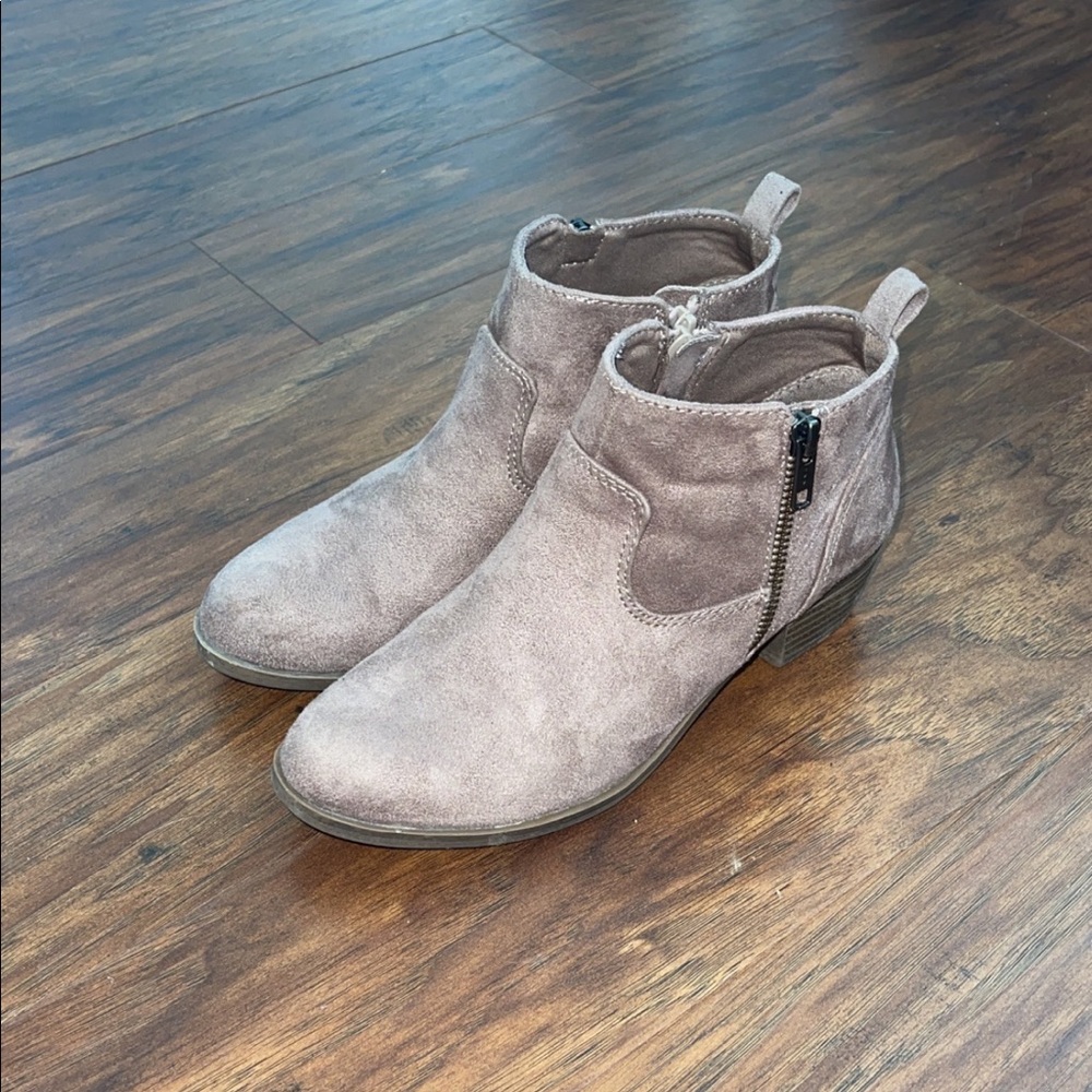 Brown booties
